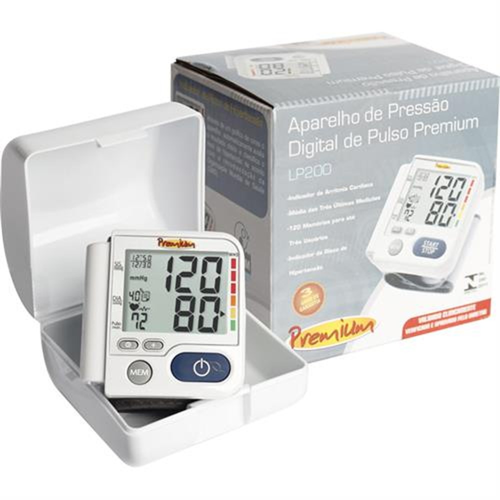Aparelho De Pressao Pulso Lp 200 - G-TECH