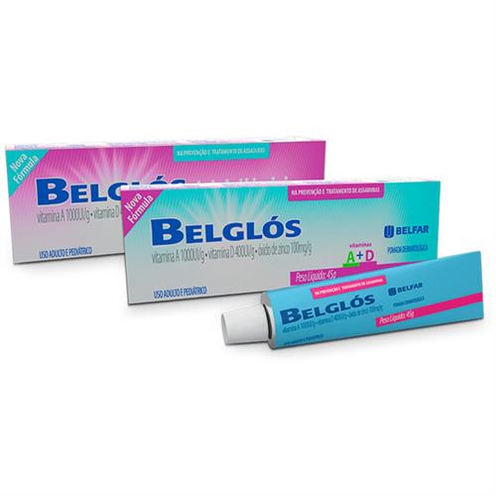 Belglos Pomada Bisnaga 45 Gramas - BELFAR