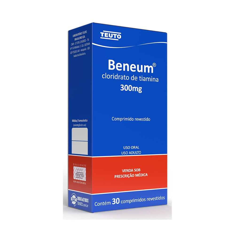 Beneum 300Mg Com 30 Comprimido Revestido - TEUTO | Martins Atacado