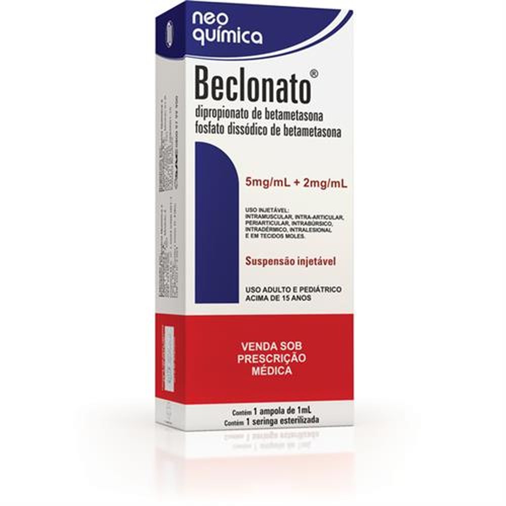 Beclonato 5,0-2,0Mg-Ml Injetavel 1Ml Com 1 Ampola - NEO QUIMICA