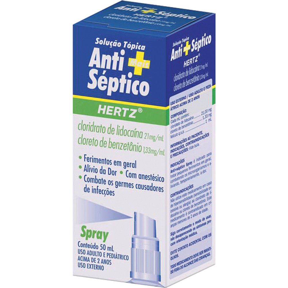 Antimais-Septico 21-1,33Mg-Ml Solução Spray - HERTZ
