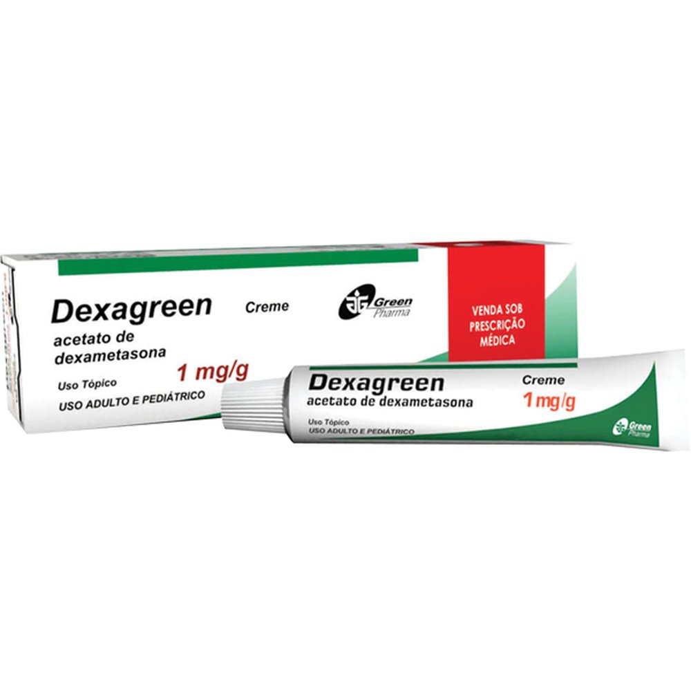 Dexagreen Creme 0,1&#37; 10 Gramas - GREENPHARMA