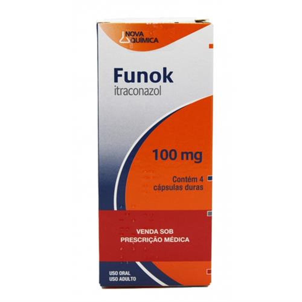 FUNOK 100MG BL 4 CAP