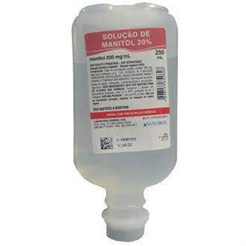 Manitol 20% 250Ml Sistema Fechado