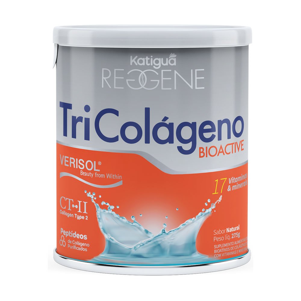 Tri Colageno Bioativo 3em1 Katigua Lata 275g Katigua