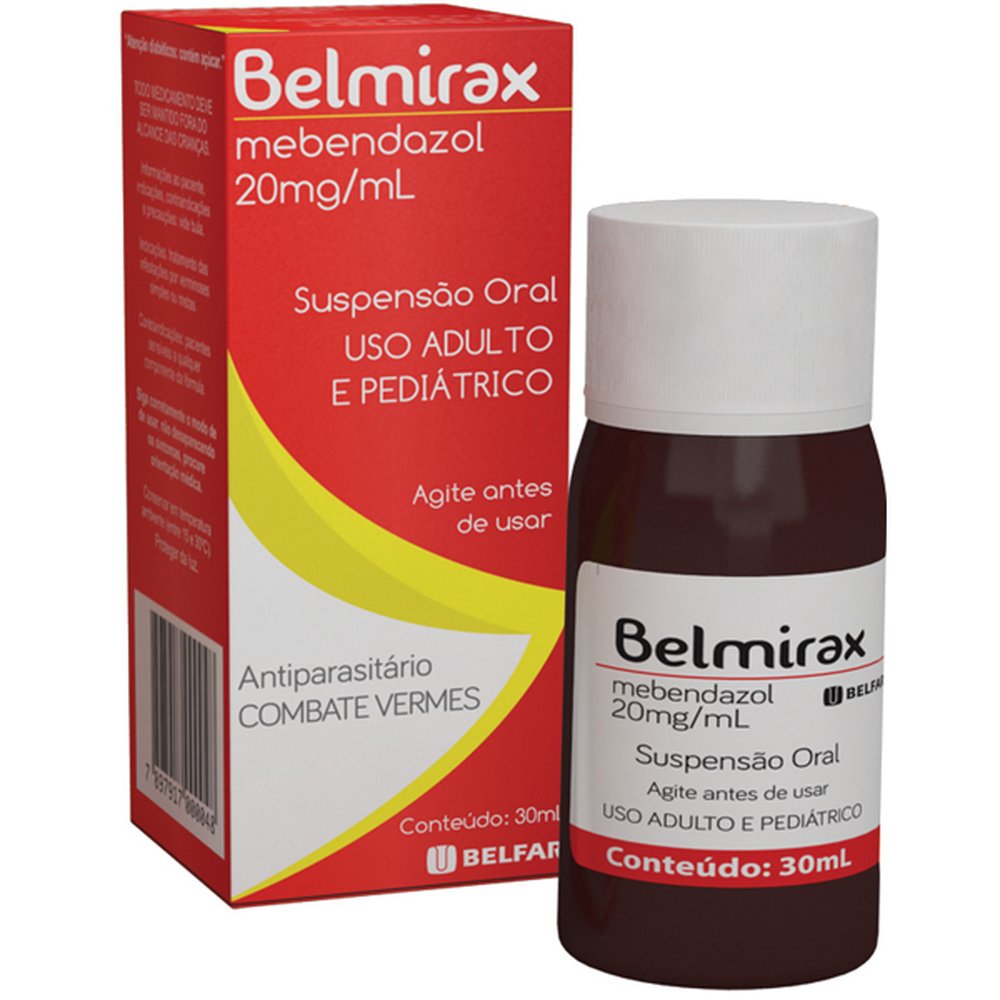 Belmirax 20Mg Suspensao Oral Frasco 30Ml - BELFAR