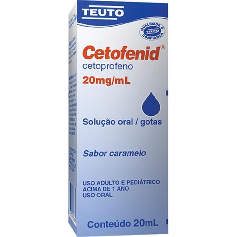 Cetofenid 20Mg-Ml Solução Oral 20Ml - TEUTO