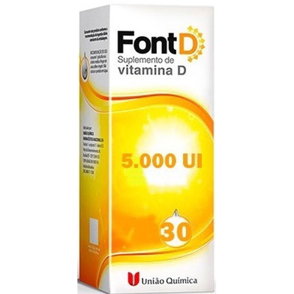 Font D 5-000 Ui Com 30 Comprimido Revestido - UNIAO QUIMICA