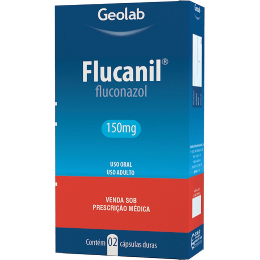 Flucanil 150Mg Caixa 2 Capsula - GEOLAB