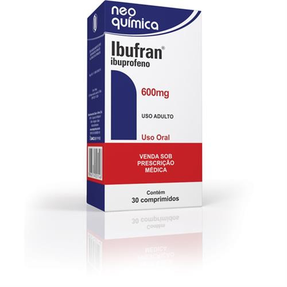 Ibufran 600Mg Com 30 Comprimido - NEO QUIMICA