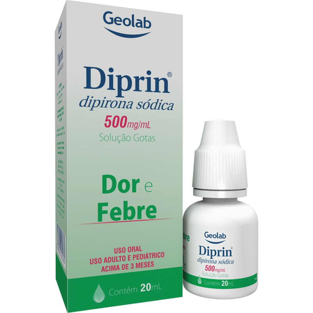 Diprin 500Mg Gotas Frasco 20Ml - GEOLAB