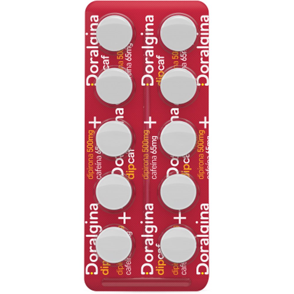 Doralgina Dipcaf 10X10 Com 100 Comprimido - NEO QUIMICA