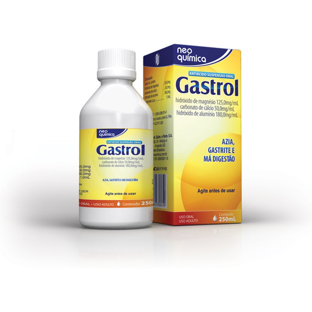 Gastrol Suspensao Frasco 250Ml - NEO QUIMICA