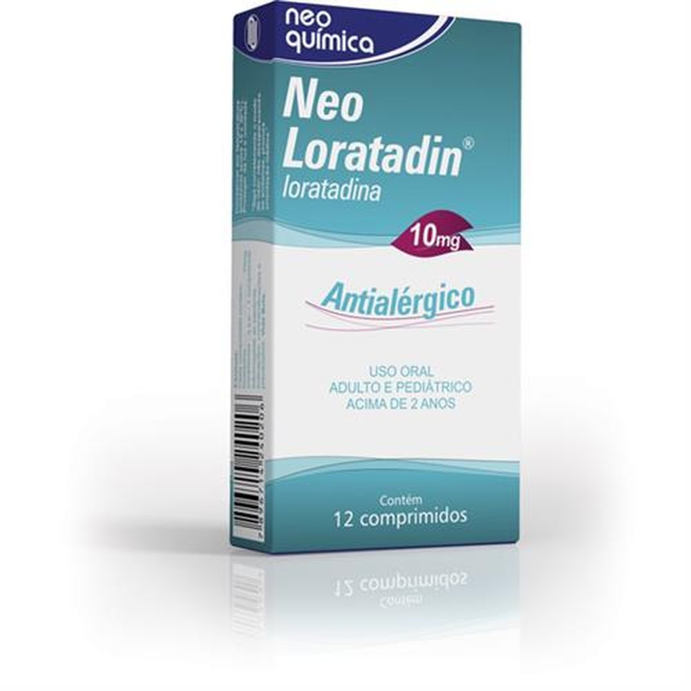 Neo Loratadin 10Mg Com 12 Comprimido - NEO QUIMICA