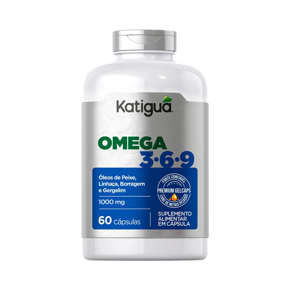 Omega 3-6-9 Mulher 1000mg 60cps Katigua