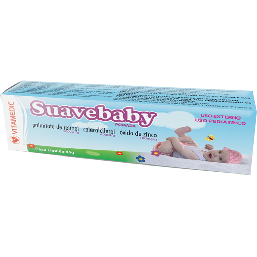 Suavebaby Pomada 45 Gramas - VITAMEDIC