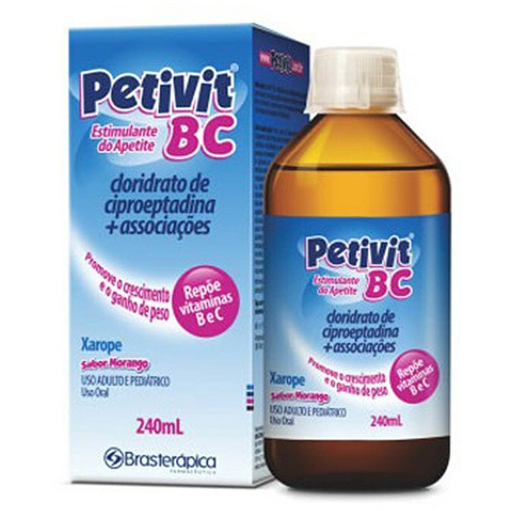 Petivit Bc Xarope Frasco 240Ml - BRASTERAPICA