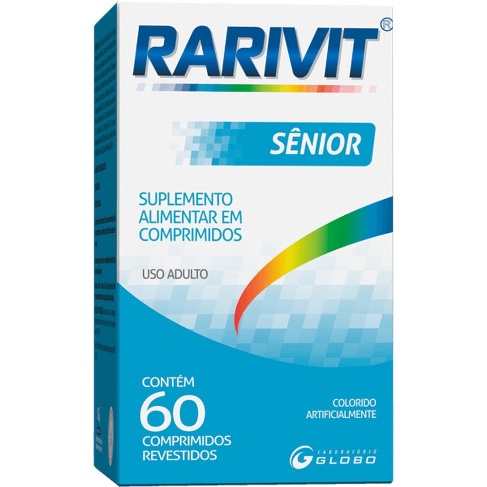 Rarivit Senior Com 60 Comprimido - GLOBO