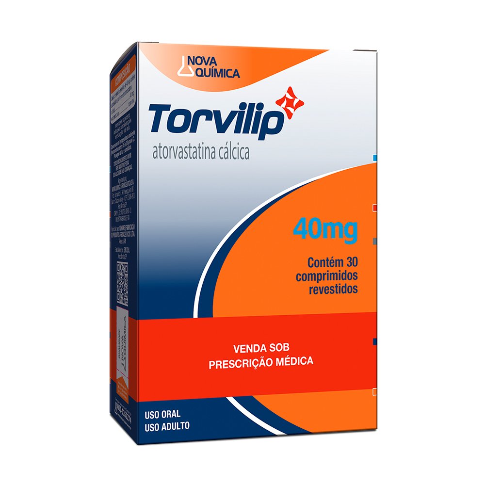 TORVILIP 40MG 3BL X 10 COMP REV