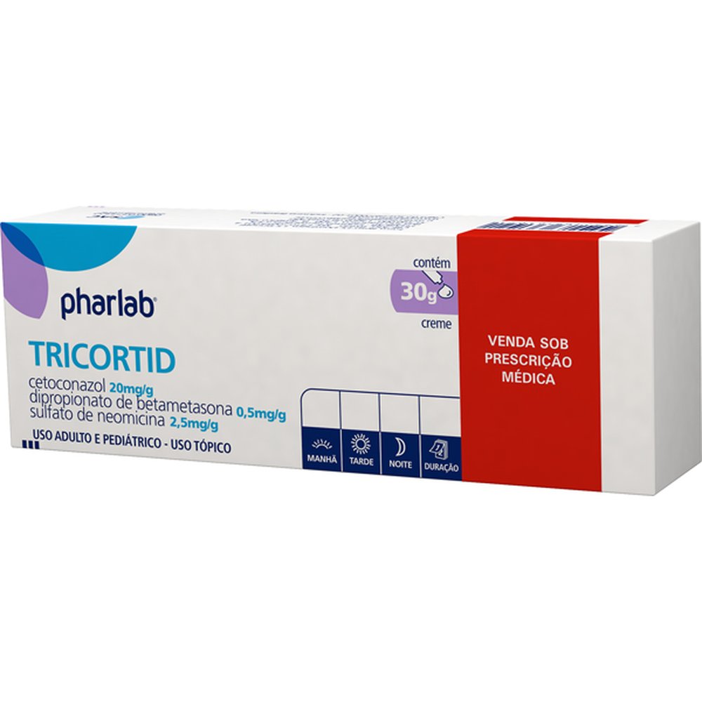 Tricortid Creme Bisnaga 30 Gramas - PHARLAB