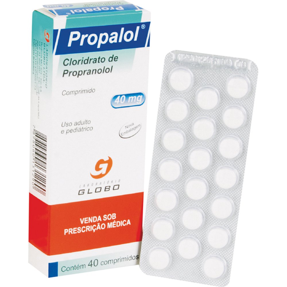 Propalol 40Mg Caixa 40 Comprimido - GLOBO