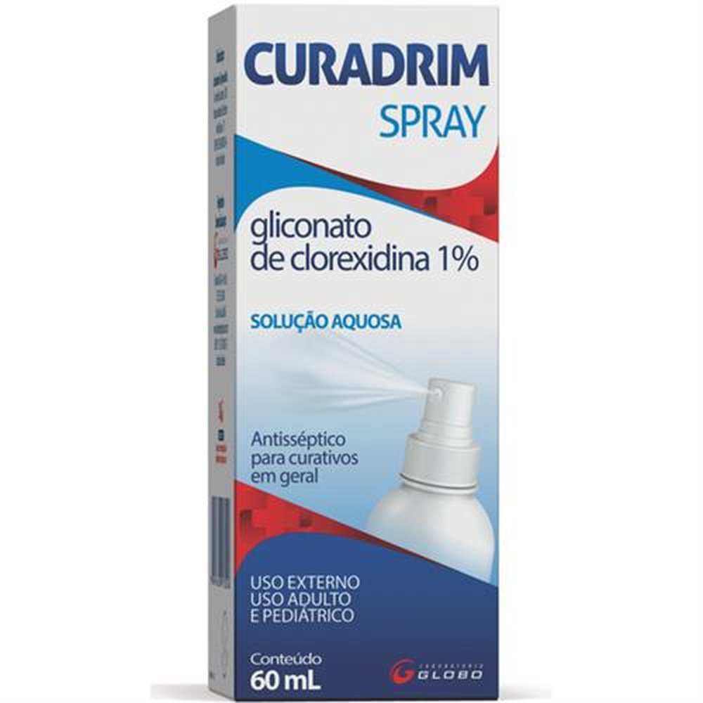 Curadrim Soluçao Aquosa Spray 60 Ml - GLOBO