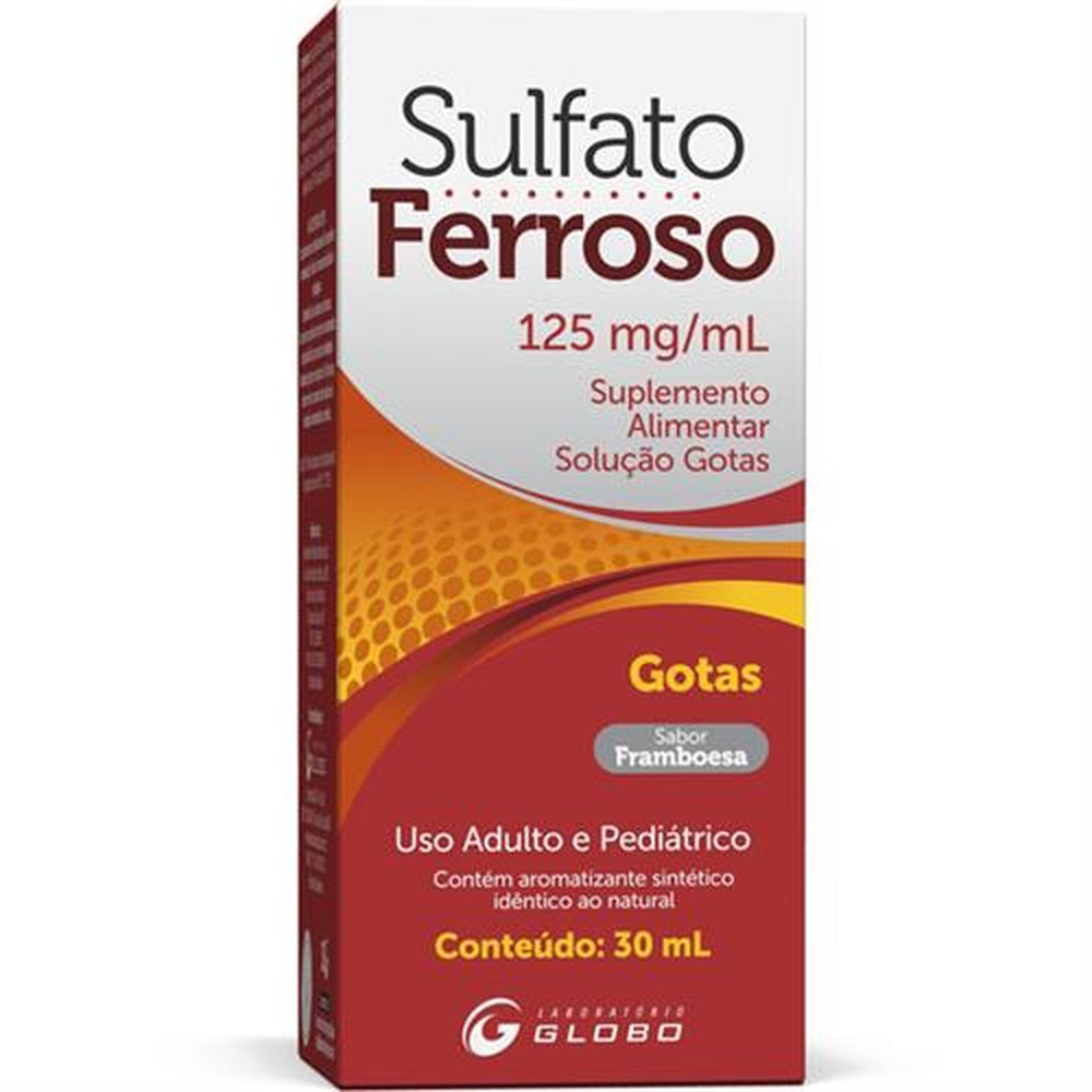 Sulfato Ferroso 125Mg-Ml Gotas 30Ml - GLOBO