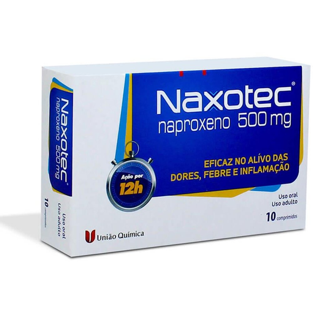 Naxotec 500Mg Com 10 Comprimido - UNIAO QUIMICA