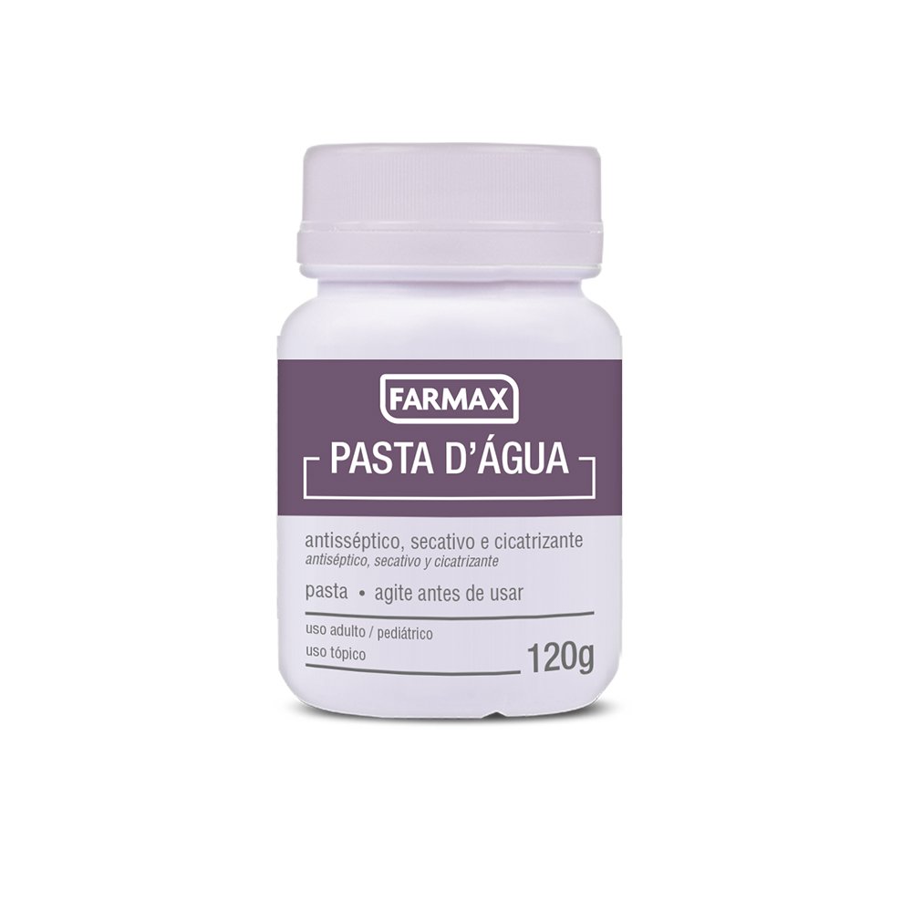 Pasta D Agua Farmax Pote 120g
