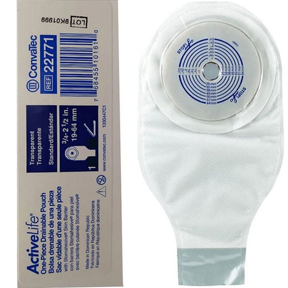 Bolsa Colostomia Transparente Com 10 Unidades - CONVATEC