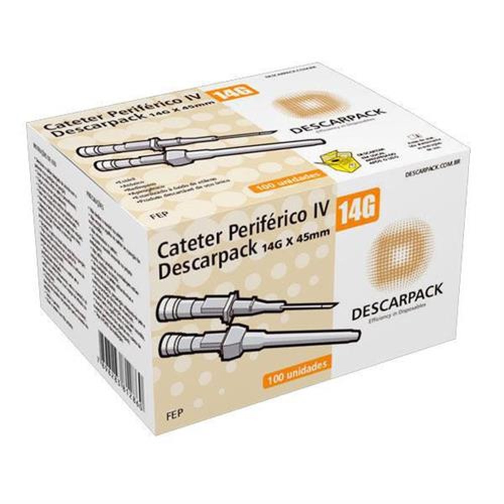 Cateter 14 G - DescartavelARPACK