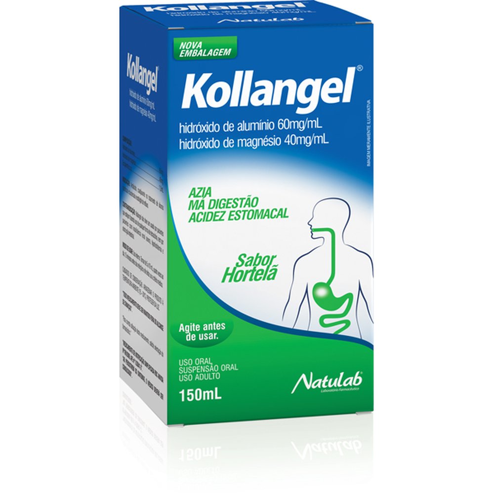 Kollangel Hortela Suspensao Frasco 150Ml - NATULAB