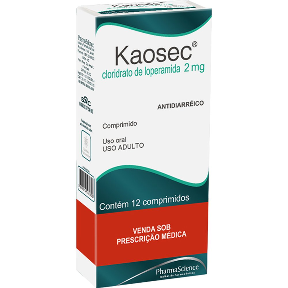 Kaosec 2Mg Caixa 12 Comprimido - PHARMASCIENCE | Martins Atacado