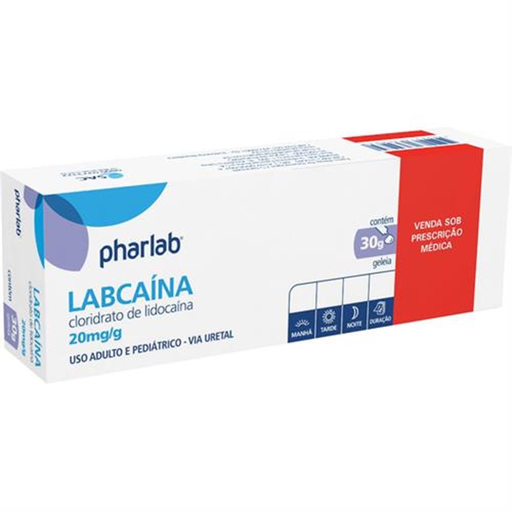 Labcaina 20Mg-G Bisnaga Geleia 30 Gramas - PHARLAB
