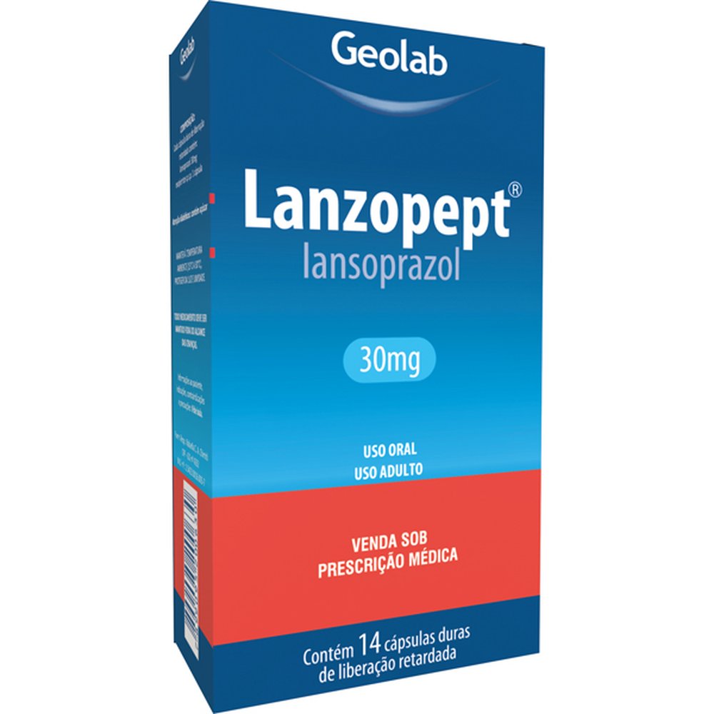 Lanzopept 30Mg Caixa 14 Capsula - GEOLAB