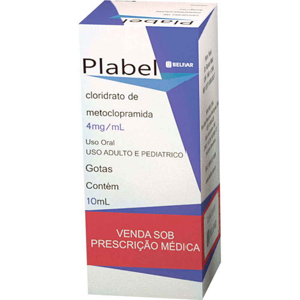 Plabel 4,0Mg Gotas 10Ml - BELFAR | Martins Atacado