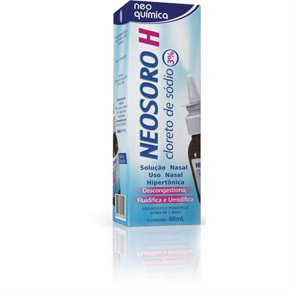 Neosoro H 30Mg Solução Nasal Spray 60Ml - NEO QUIMICA