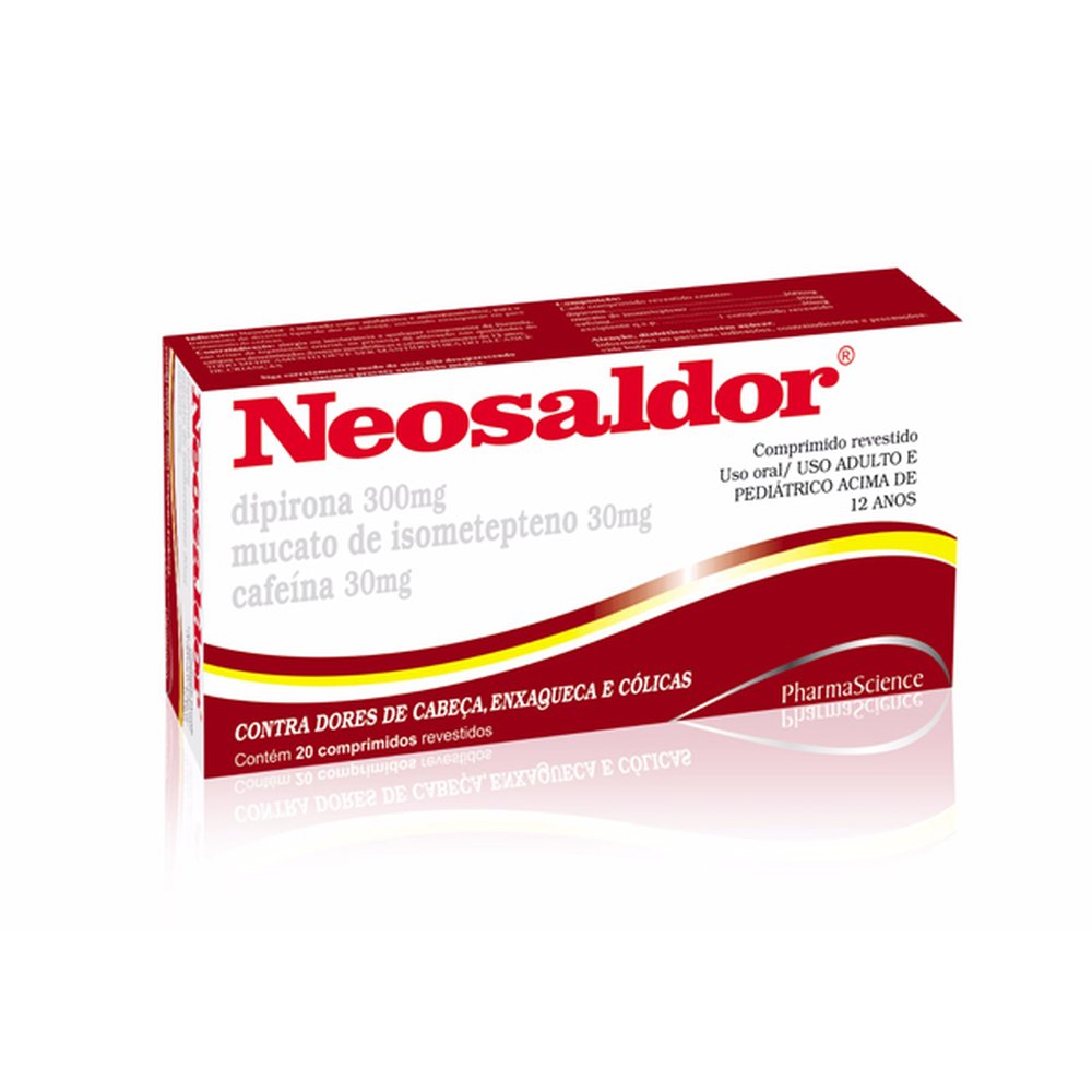 Neosaldor Caixa 20 Drageas - PHARMASCIENCE