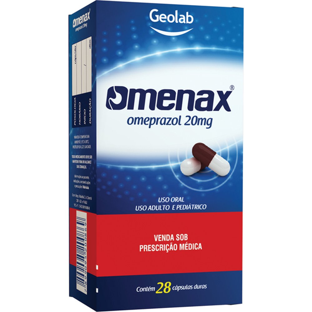 Omenax 20 Mg Com 28 Comprimido - GEOLAB