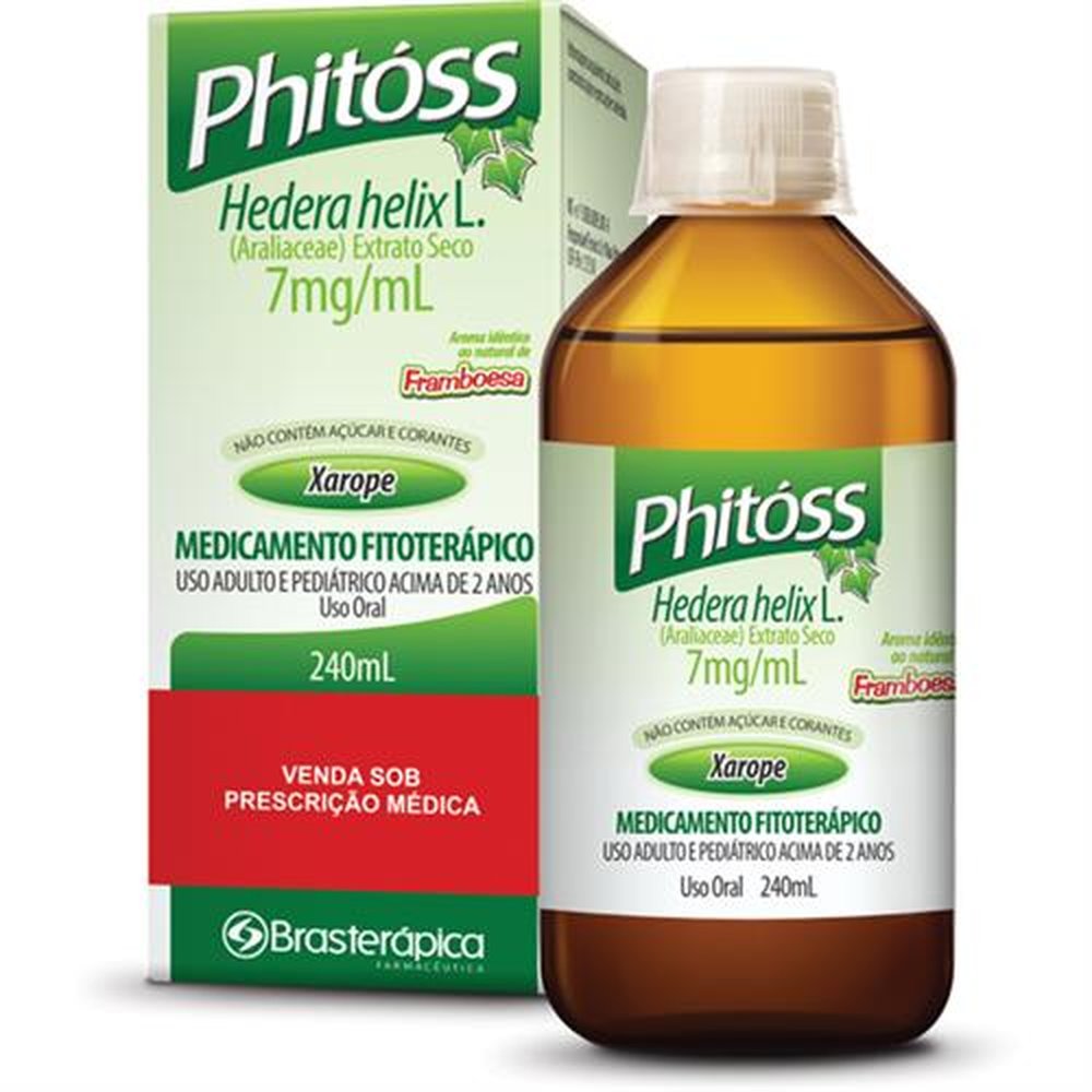 Phitoss 7Mg-Ml Xarope Frasco 240Ml - BRASTERAPICA