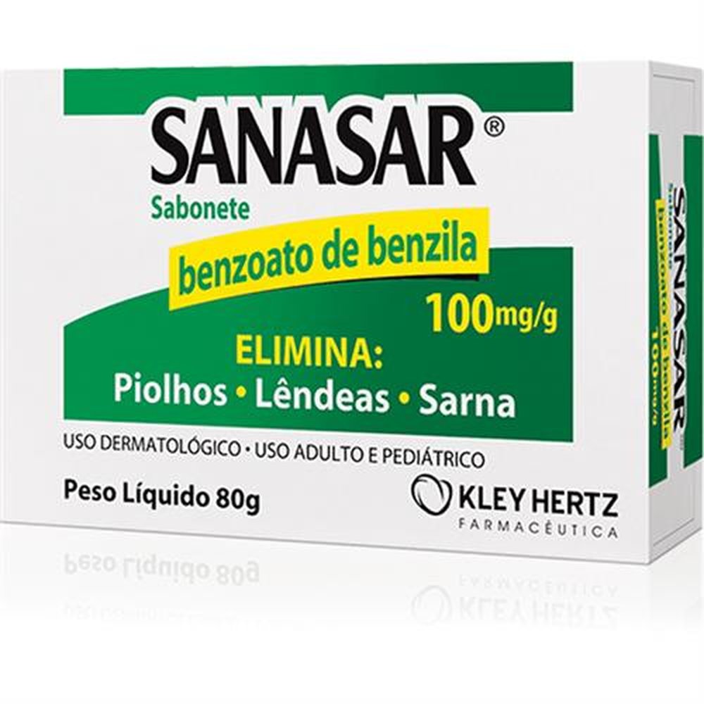 Sanasar 0,10 Gramas-G Saboronete 80 Gramas - HERTZ