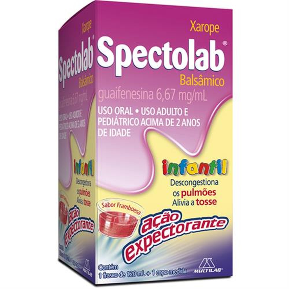Spectolab Balsamico 120Ml Xarope Infantil - Multilab
