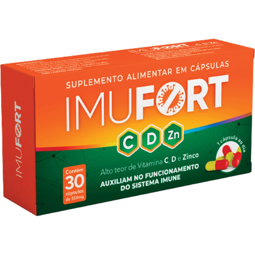 Imufort 550Mg Com 30 Capsula - A2F