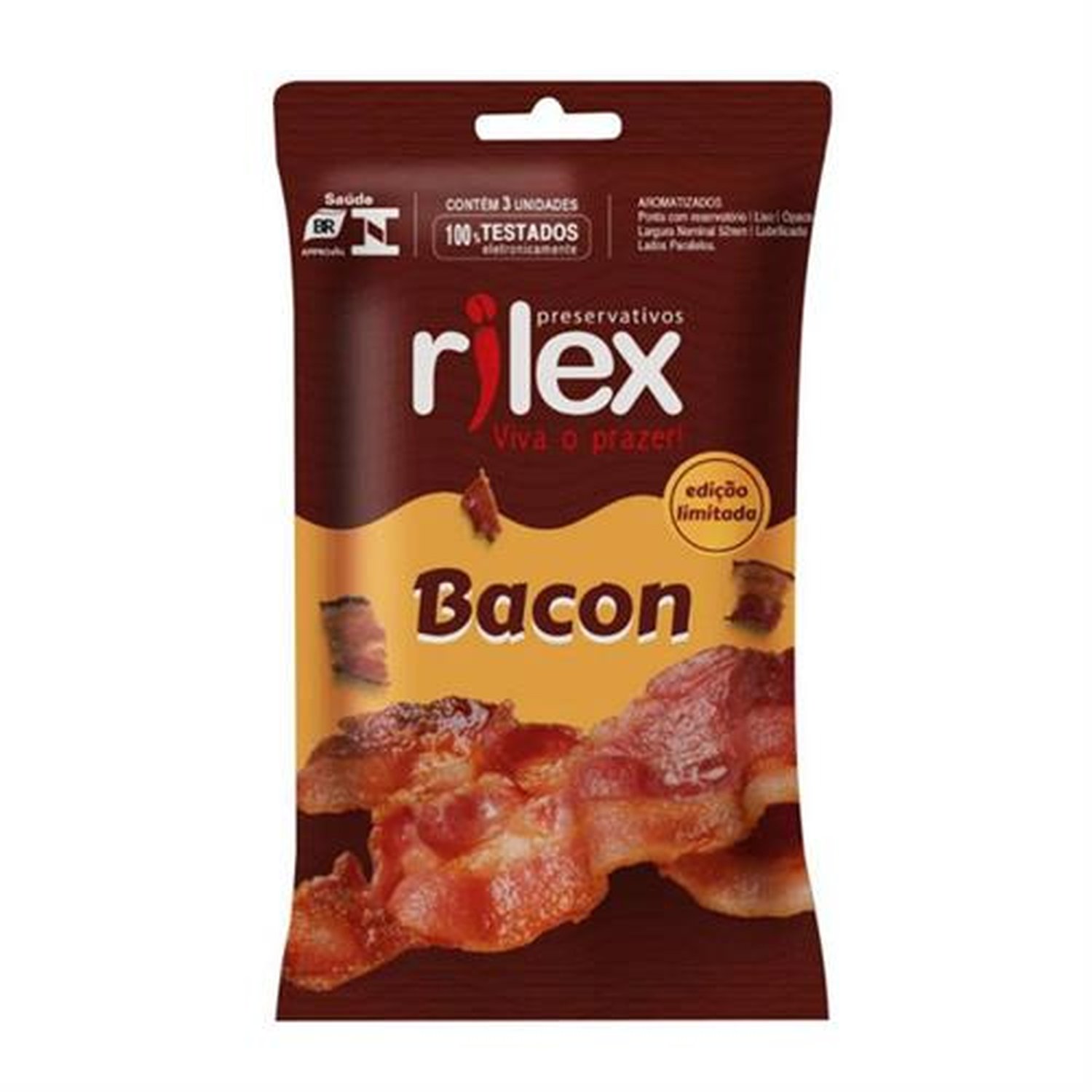 Preservativo Rilex Bacon 3 Und