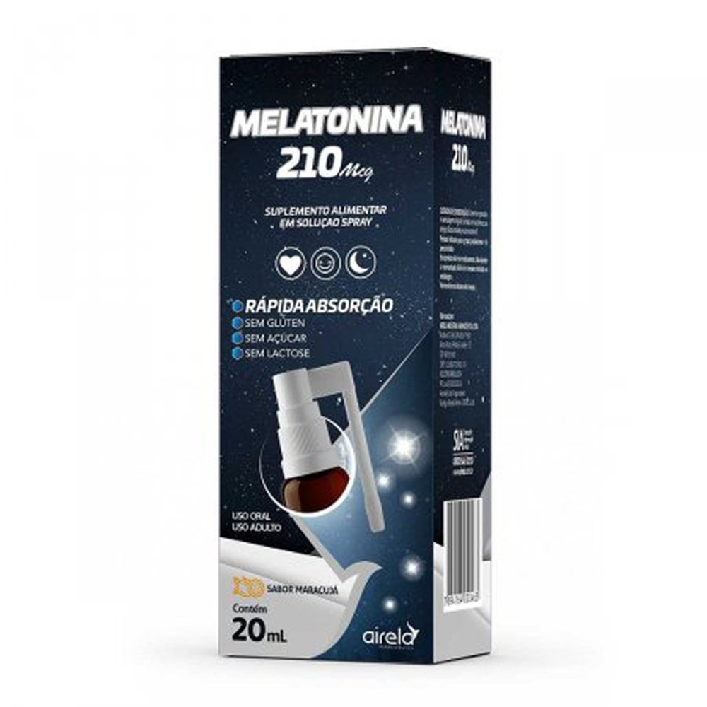 Melatonina Solução Spray 20Ml - AIRELA