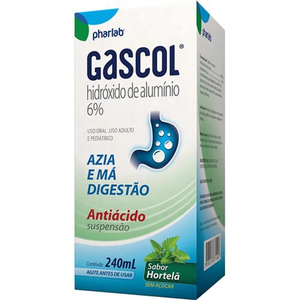 Gascol Hortela 60Mg-Ml Frasco 240Ml - PHARLAB