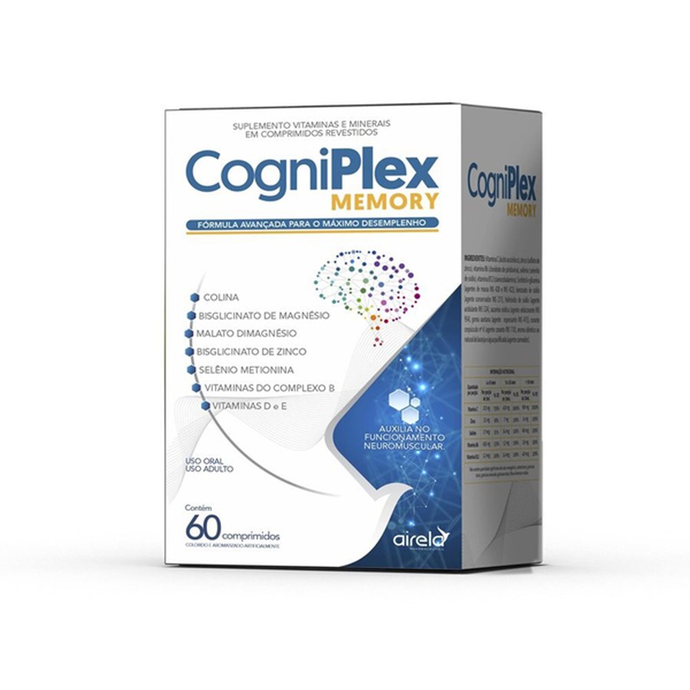 Cogniplex Memory Com 60 Comprimido - AIRELA