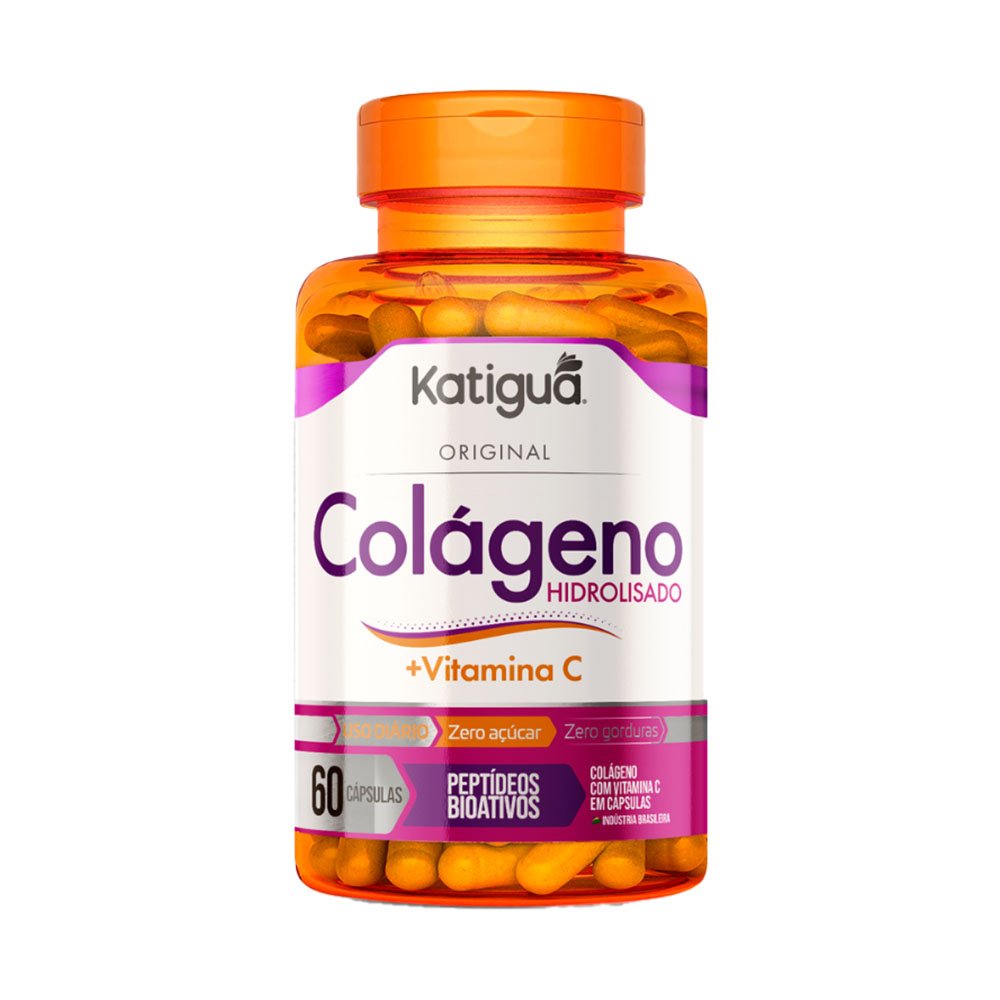 Colageno Hidrolisado Vitamina C 60cps Katigua