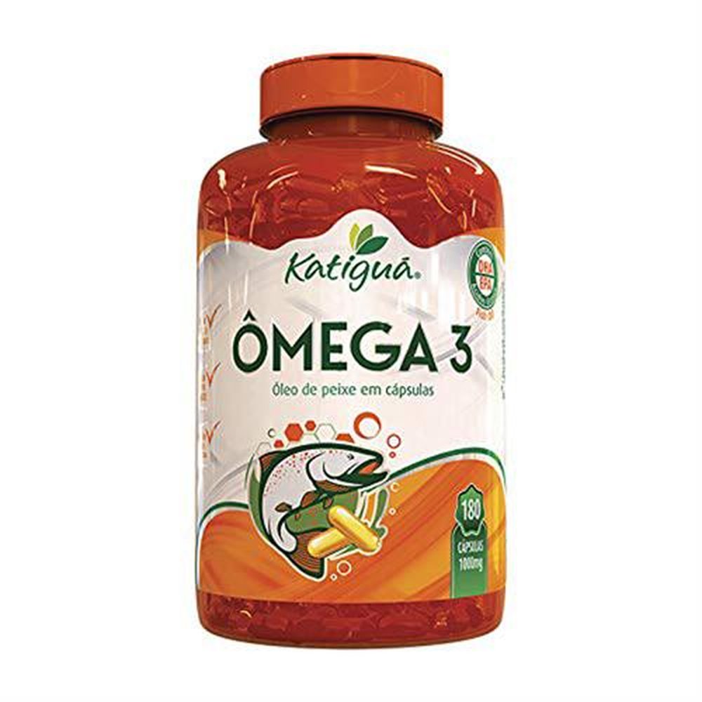 Omega 3 1000Mg Com 180 Capsula - KATIGUA
