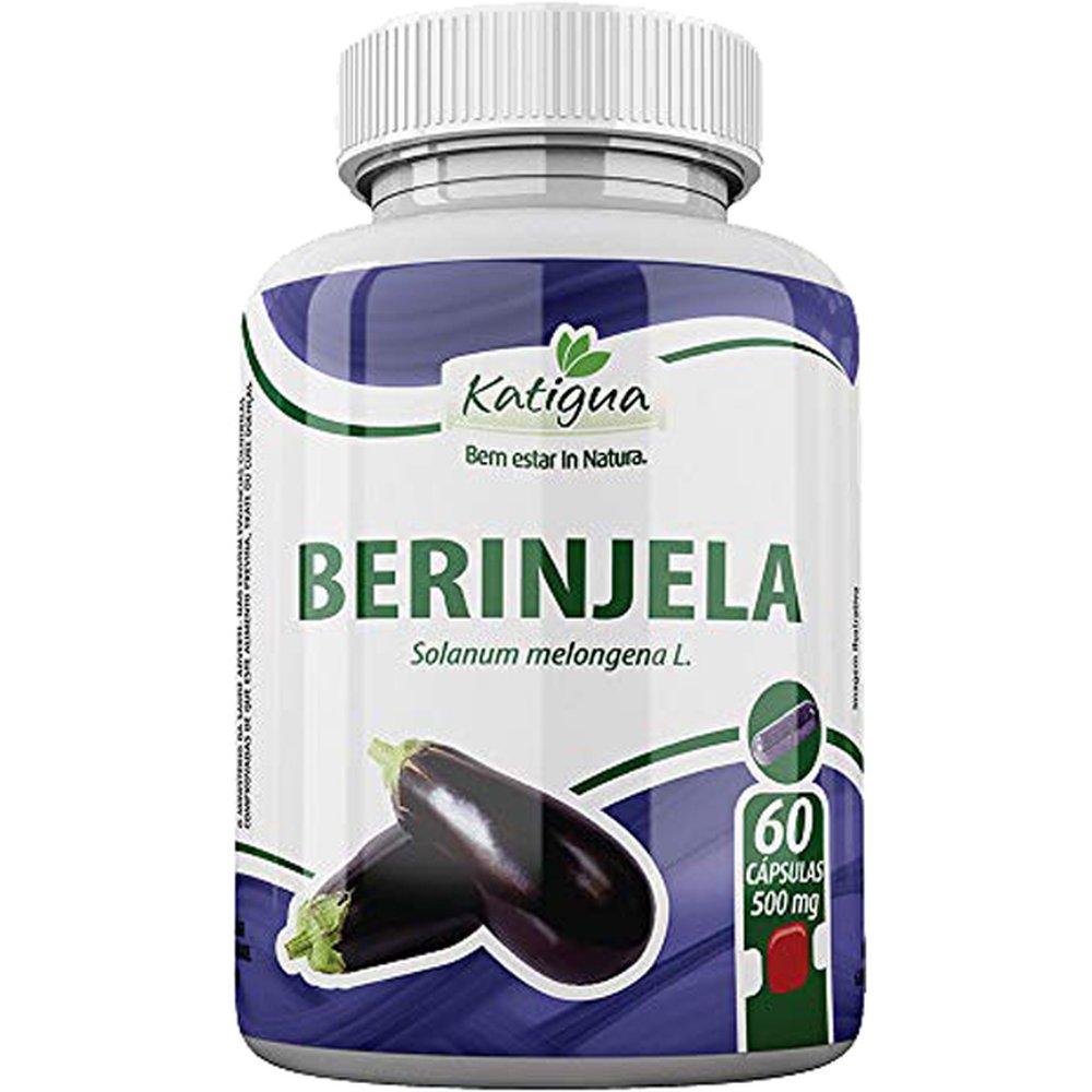 Beringela 500Mg Frasco Com 60 Capsula - KATIGUA